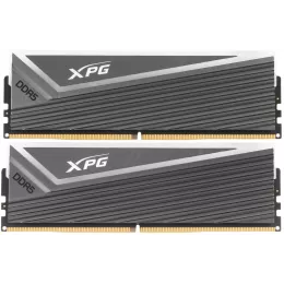 Память DDR5 2x16GB 6000MHz A-Data AX5U6000C3016G-DCCARGY XPG Caster RGB RTL Gaming PC5-48000 CL30 DIMM ECC 288-pin 1.35В kit single rank с радиатором Ret