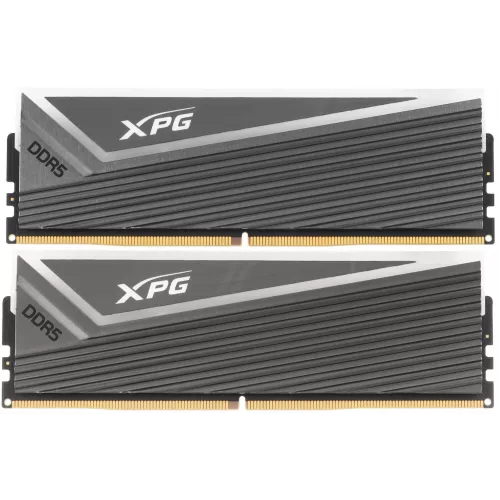Память DDR5 2x16GB 6000MHz A-Data AX5U6000C3016G-DCCARGY XPG Caster RGB RTL Gaming PC5-48000 CL30 DIMM ECC 288-pin 1.35В kit single rank с радиатором Ret