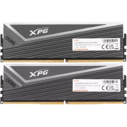 Память DDR5 2x16GB 6000MHz A-Data AX5U6000C3016G-DCCARGY XPG Caster RGB RTL Gaming PC5-48000 CL30 DIMM ECC 288-pin 1.35В kit single rank с радиатором Ret