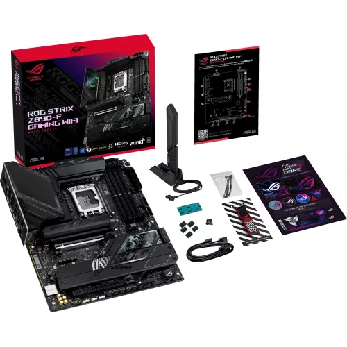Материнская плата Asus ROG STRIX Z890-F GAMING WIFI Soc-1851 Intel Z890 4xDDR5 ATX AC`97 8ch(7.1) 2.5Gg RAID+HDMI+DP