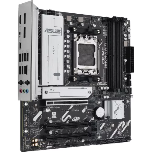 Материнская плата Asus PRIME B840M-A WIFI Socket AM5 AMD B840 4xDDR5 mATX AC`97 8ch(7.1) 2.5Gg RAID+HDMI+DP