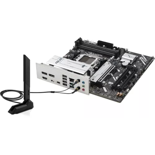Материнская плата Asus PRIME B840M-A WIFI Socket AM5 AMD B840 4xDDR5 mATX AC`97 8ch(7.1) 2.5Gg RAID+HDMI+DP