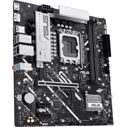Материнская плата Asus PRIME B860M-K Soc-1851 Intel B860 2xDDR5 mATX AC`97 8ch(7.1) 2.5Gg RAID+HDMI+DP