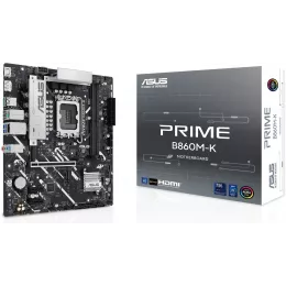Материнская плата Asus PRIME B860M-K Soc-1851 Intel B860 2xDDR5 mATX AC`97 8ch(7.1) 2.5Gg RAID+HDMI+DP