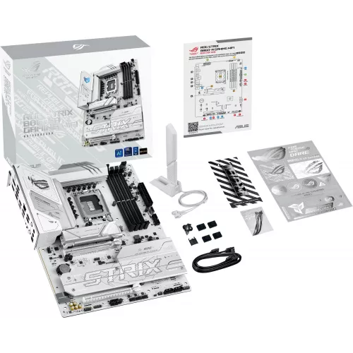 Материнская плата Asus ROG STRIX B860-A GAMING WIFI Soc-1851 Intel B860 4xDDR5 ATX AC`97 8ch(7.1) 2.5Gg RAID+HDMI+DP