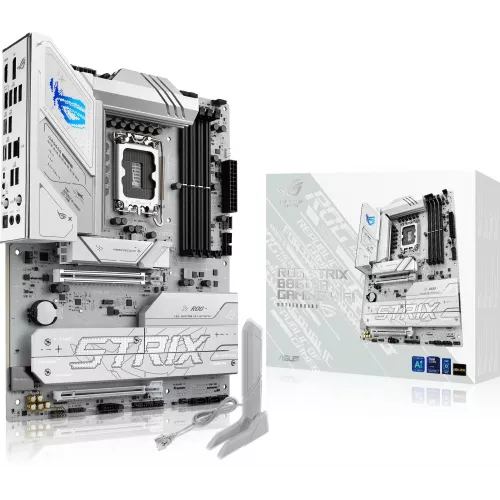 Материнская плата Asus ROG STRIX B860-A GAMING WIFI Soc-1851 Intel B860 4xDDR5 ATX AC`97 8ch(7.1) 2.5Gg RAID+HDMI+DP