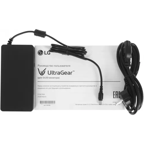 Монитор LG 26.5" UltraGear 27GX790A-B черный OLED LED 16:9 HDMI матовая HAS Piv 275cd 178гр/178гр 2560x1440 480Hz G-Sync FreeSync Premium Pro DP QHD USB 9.3кг