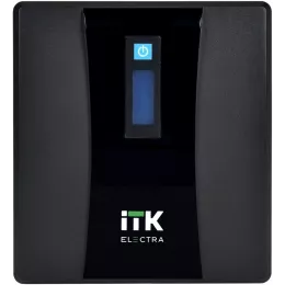 Источник бесперебойного питания ITK Electra 720Вт 1200ВА черный