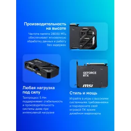 Видеокарта MSI PCI-E 5.0 RTX 5070 12G SHADOW 2X OC NVIDIA GeForce RTX 5070 12Gb 192bit GDDR7 2542/28000 HDMIx1 DPx3 HDCP Ret