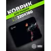 Коврик для мыши Cactus Night Cat 220x180x2мм (CS-MP-P12XS)