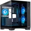 Корпус Chieftec Visio черный без БП ATX 9x120mm 2x140mm 1xUSB3.1 audio bott PSU