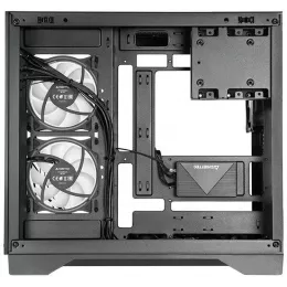 Корпус Chieftec Visio черный без БП ATX 9x120mm 2x140mm 1xUSB3.1 audio bott PSU