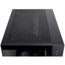 Корпус Chieftec Visio черный без БП ATX 9x120mm 2x140mm 1xUSB3.1 audio bott PSU