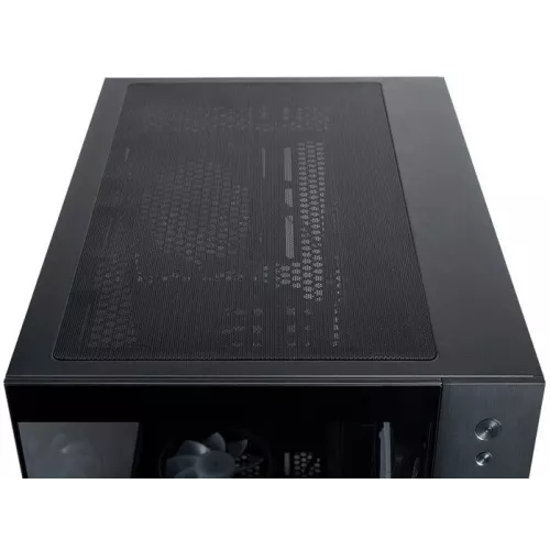 Корпус Chieftec Visio черный без БП ATX 9x120mm 2x140mm 1xUSB3.1 audio bott PSU