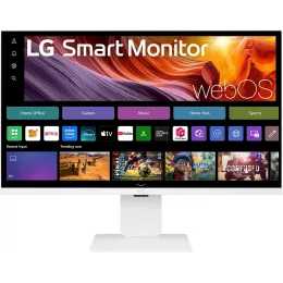 Монитор LG 31.5" UltraFine 32U830SA-W белый IPS LED 16:9 HDMI M/M матовая HAS 1000:1 400cd 178гр/178гр 3840x2160 60Hz 4K USB 7.7кг