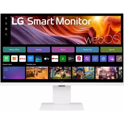 Монитор LG 31.5" UltraFine 32U830SA-W белый IPS LED 16:9 HDMI M/M матовая HAS 1000:1 400cd 178гр/178гр 3840x2160 60Hz 4K USB 7.7кг