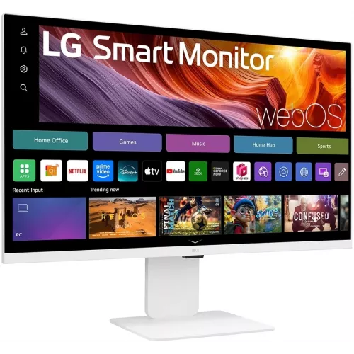 Монитор LG 31.5" UltraFine 32U830SA-W белый IPS LED 16:9 HDMI M/M матовая HAS 1000:1 400cd 178гр/178гр 3840x2160 60Hz 4K USB 7.7кг