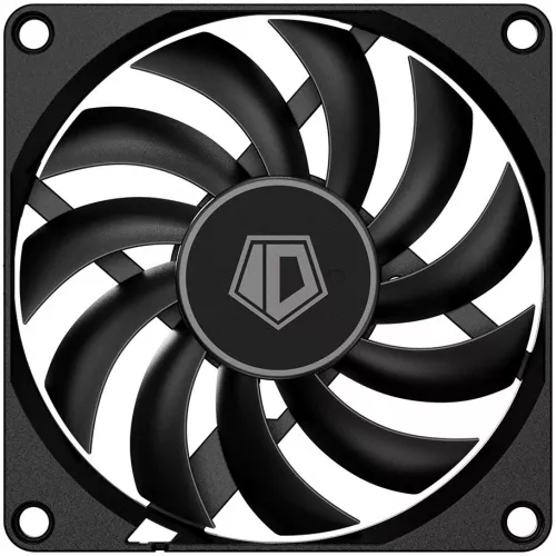 Вентилятор для корпуса ID-Cooling NO-8010-PWM 80х80x10 черный 4-pin 27.8дБ Ret