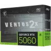 Видеокарта MSI PCI-E 5.0 RTX 5060 8G VENTUS 2X OC NVIDIA GeForce RTX 5060 8Gb 128bit GDDR7 2527/28000 HDMIx1 DPx3 HDCP Ret