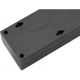 Сетевой фильтр Buro 600SE-1.8-USB-B 1.8м (6 розеток) черный (коробка)