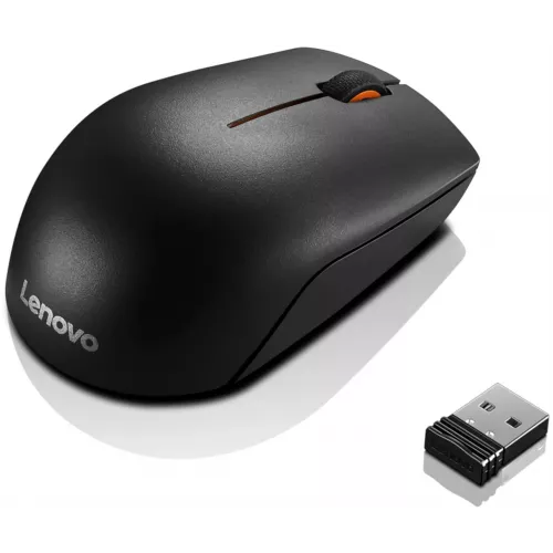 Мышь Lenovo 300 Wireless Compact черный оптическая 1000dpi беспров. USB 2but (GX30K79401)
