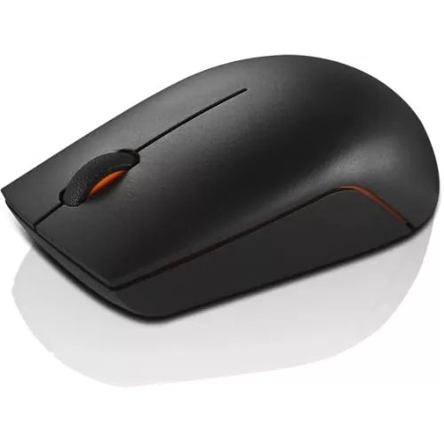 Мышь Lenovo 300 Wireless Compact черный оптическая 1000dpi беспров. USB 2but (GX30K79401)
