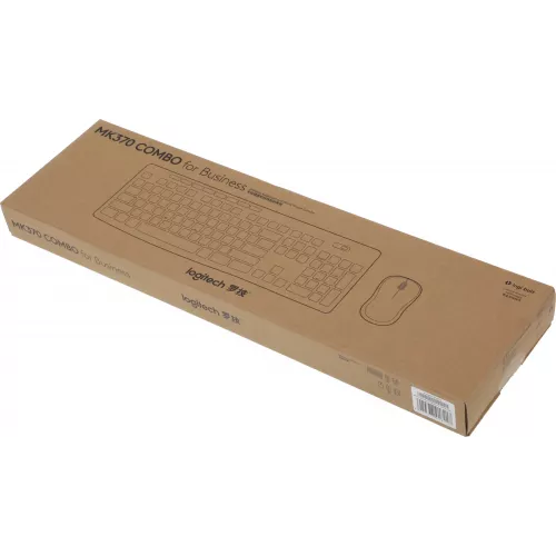 Клавиатура + мышь Logitech MK370 клав:черный мышь:черный/черный USB беспроводная BT Multimedia (920-012082)