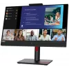 Монитор Lenovo 23.8" ThinkVision T24v-30 черный IPS LED 4ms 16:9 HDMI M/M Cam матовая HAS Piv 1000:1 250cd 178гр/178гр 1920x1080 75Hz VGA DP FHD USB 6кг