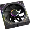 Вентилятор для корпуса PcCooler F3 X120R Reverse ARGB 120х120x25 черный 4-pin 28.4дБ (F3X12R-BKAC-GL) Ret