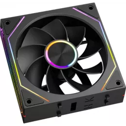 Вентилятор для корпуса PcCooler F3 X120R Reverse ARGB 120х120x25 черный 4-pin 28.4дБ (F3X12R-BKAC-GL) Ret
