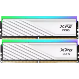 Память DDR5 2x16GB 6000MHz A-Data AX5U6000C3616G-DTLABRWH XPG Lancer Blade RGB RTL Gaming PC5-48000 CL36 DIMM ECC 288-pin 1.35В kit single rank с радиатором Ret