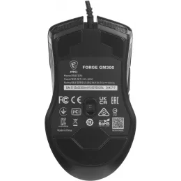 Мышь MSI Forge GM300 черный оптическая 7200dpi USB 6but (S12-0402300-HH9)
