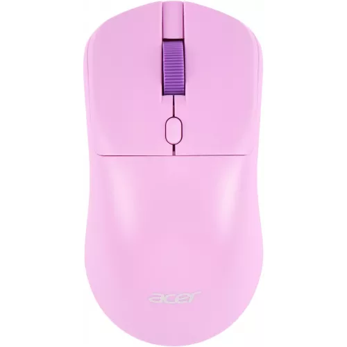 Мышь Acer OMR501 фиолетовый оптическая 1600dpi silent беспров. USB 4but (ZL.MCE11.017)