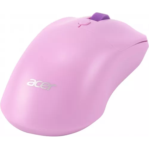 Мышь Acer OMR501 фиолетовый оптическая 1600dpi silent беспров. USB 4but (ZL.MCE11.017)