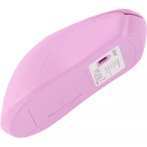 Мышь Acer OMR501 фиолетовый оптическая 1600dpi silent беспров. USB 4but (ZL.MCE11.017)