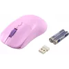 Мышь Acer OMR501 фиолетовый оптическая 1600dpi silent беспров. USB 4but (ZL.MCE11.017)