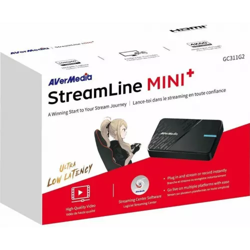 Карта видеозахвата Avermedia StreamLine MINI+ GC311 внешний UBS Type-C