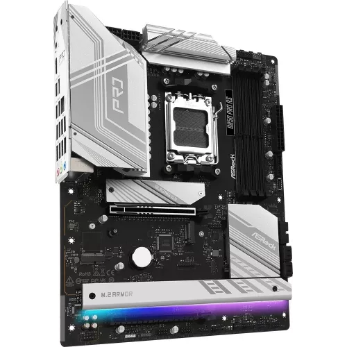 Материнская плата Asrock B850 PRO RS Socket AM5 AMD B850 4xDDR5 ATX AC`97 8ch(7.1) 2.5Gg RAID+HDMI