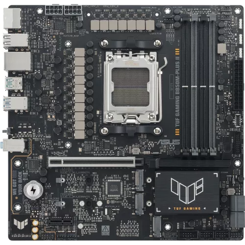 Материнская плата Asus TUF GAMING B850M-PLUS II Socket AM5 AMD B850 4xDDR5 mATX AC`97 8ch(7.1) 2.5Gg RAID+HDMI+DP