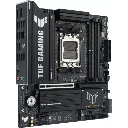 Материнская плата Asus TUF GAMING B850M-PLUS II Socket AM5 AMD B850 4xDDR5 mATX AC`97 8ch(7.1) 2.5Gg RAID+HDMI+DP