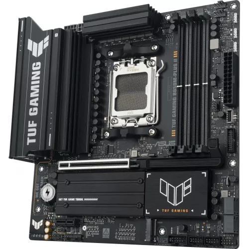 Материнская плата Asus TUF GAMING B850M-PLUS II Socket AM5 AMD B850 4xDDR5 mATX AC`97 8ch(7.1) 2.5Gg RAID+HDMI+DP