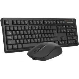 Клавиатура + мышь A4Tech Fstyler FG1200 клав:черный мышь:черный USB беспроводная Multimedia