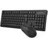 Клавиатура + мышь A4Tech Fstyler FG1200 клав:черный мышь:черный USB беспроводная Multimedia
