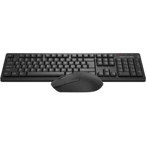 Клавиатура + мышь A4Tech Fstyler FG1200 клав:черный мышь:черный USB беспроводная Multimedia