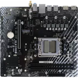 Материнская плата Biostar A620MS-E Socket AM5 AMD A620A 2xDDR5 mATX AC`97 8ch(7.1) GbLAN RAID+HDMI+DP