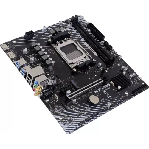 Материнская плата Biostar A620MS-E Socket AM5 AMD A620A 2xDDR5 mATX AC`97 8ch(7.1) GbLAN RAID+HDMI+DP