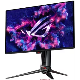 Монитор Asus 26.5" ROG Swift PG27UCDM черный QD OLED LED 16:9 HDMI полуматовая HAS Piv 1500000:1 1000cd 178гр/178гр 3840x2160 240Hz FreeSync Premium Pro DP Quad 4K (2160p) USB 7.62кг