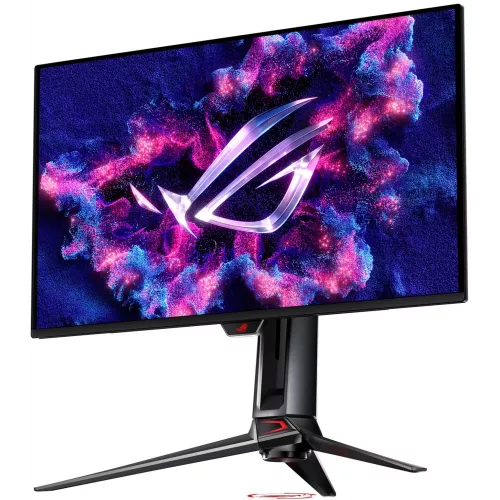 Монитор Asus 26.5" ROG Swift PG27UCDM черный QD OLED LED 16:9 HDMI полуматовая HAS Piv 1500000:1 1000cd 178гр/178гр 3840x2160 240Hz FreeSync Premium Pro DP Quad 4K (2160p) USB 7.62кг
