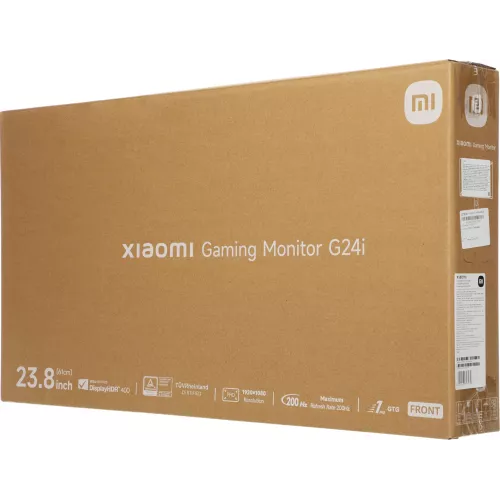 Монитор Xiaomi 23.8" Monitor G24i 2026 черный IPS LED 16:9 HDMI матовая 1000:1 400cd 178гр/178гр 1920x1080 200Hz FreeSync Premium DP FHD 3кг