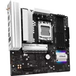 Материнская плата Asrock A620AM Pro RS WiFi Socket AM5 AMD A620A 4xDDR5 mATX AC`97 8ch(7.1) 2.5Gg RAID+HDMI+DP